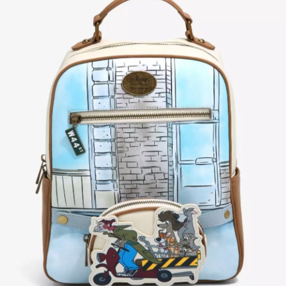 Our Universe Disney Oliver & Company Cart Mini Backpack & Coin Purse Set - BoxLu